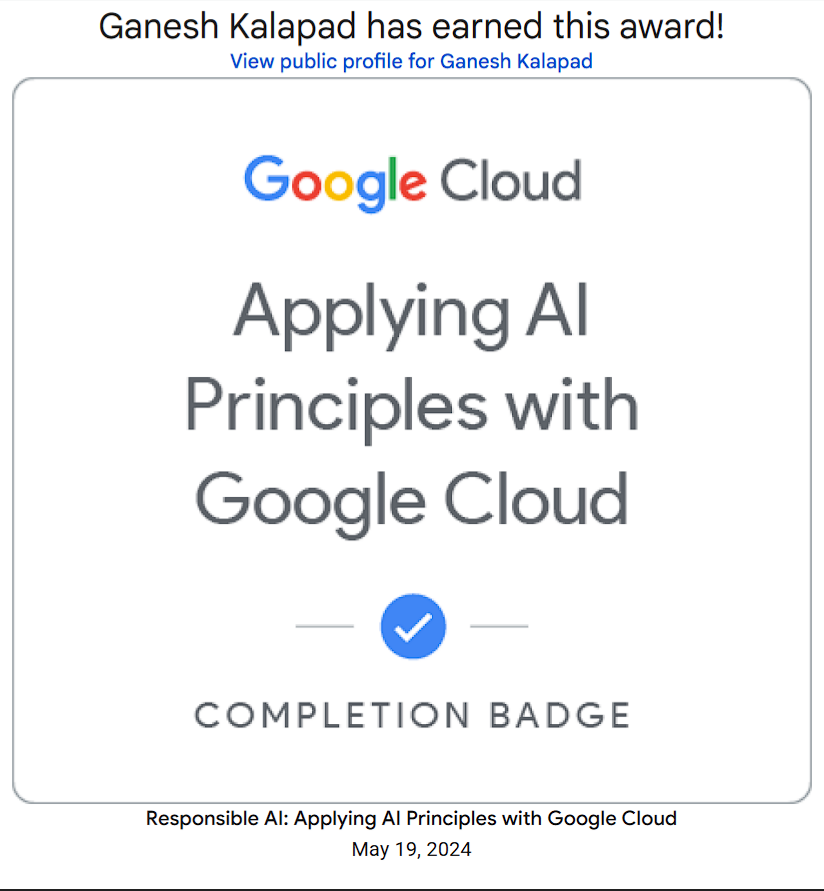 Applying AI Principles with Google Cloud