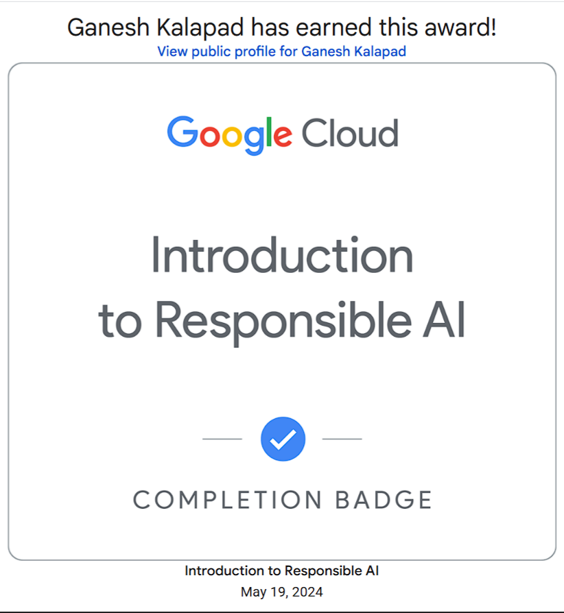 Introduction to Responsible AI